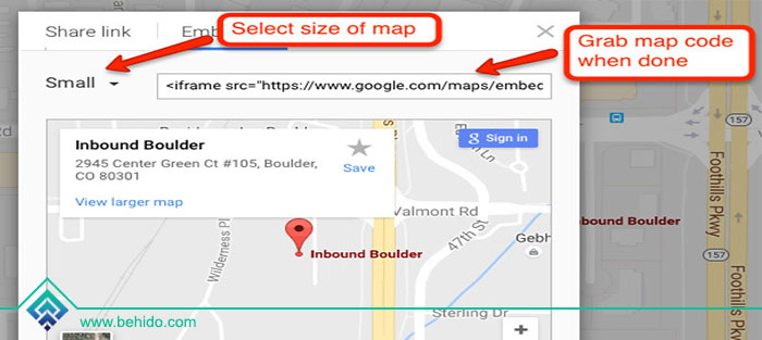 چگونه نقشه گوگل مپ را به وب سایت خود اضافه کنیم؟ 